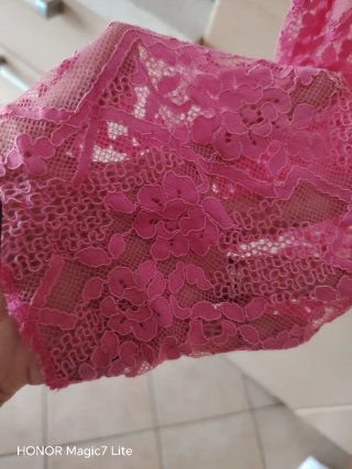 Camicetta in pizzo fucsia