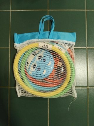 Juego de aros y discos para piscina Nabaiji