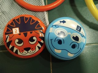 Juego de aros y discos para piscina Nabaiji
