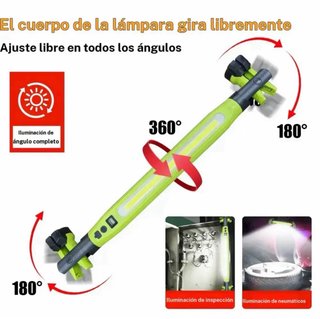Luz de trabajo LED recargable