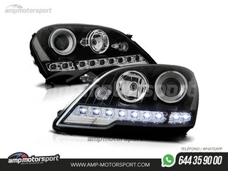 FAROS DELANTEROS LUZ DIURNA LED PARA MERCEDES CLASE ML W164