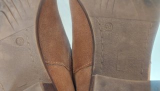 Botines de piel de ante