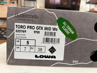 Botas Lowa Toro pro GTX mujer