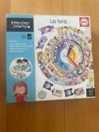 Juego Educa Las Horas Aprender es Divertido