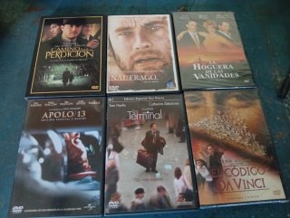 Lote 6 Películas DVD Tom Hanks