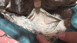 Bolso de tela con estampado aneque