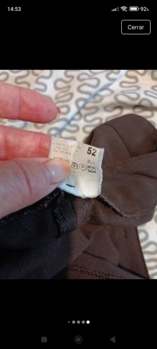 Chaqueta y pantalón talla 50