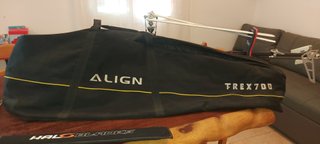 Helicóptero RC Align 600 and 700Nitro