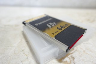 Tarjeta Panasonic P2 64GB Serie F