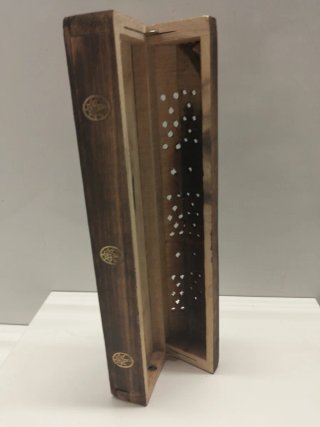 Incienciario de madera con cajón