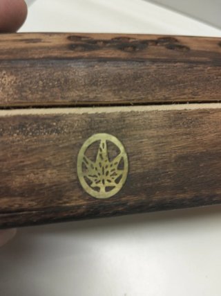 Incienciario de madera con cajón
