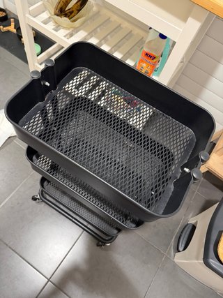 Carrito Cocina con Ruedas y Tapa Madera