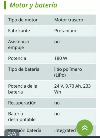 Bicicleta Eléctrica Hércules E-Versa para Reparar