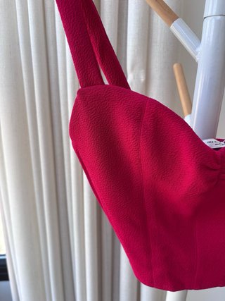 Top Fucsia Zara Talla M