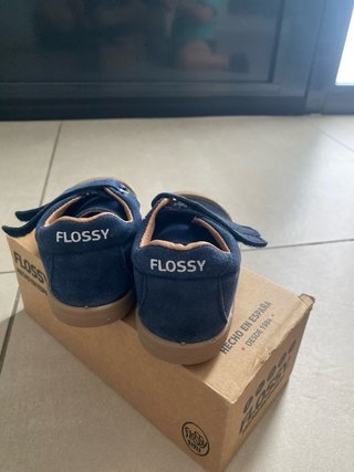 Zapatillas niño azul marino talla 24 barefoot