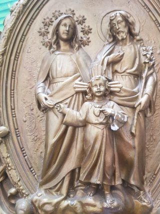 Retablo Sagrada Familia Siglo XIX