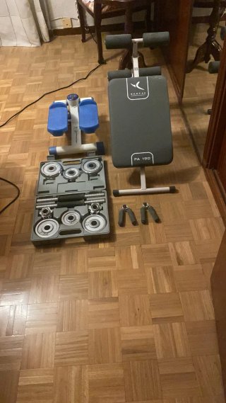 Kit de gimnasio