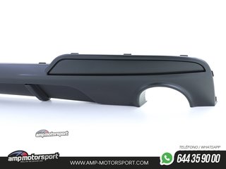 DIFUSOR TRASERO FOSCO BMW SERIE 5 F10 / F11 LOOK M-PERFORMANCE