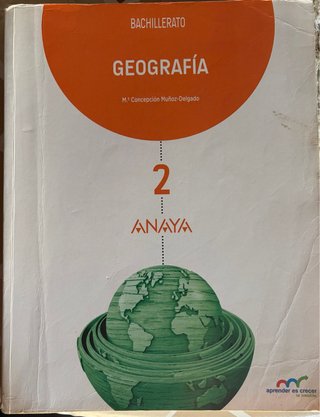 Geografía, 2 Bachillerato