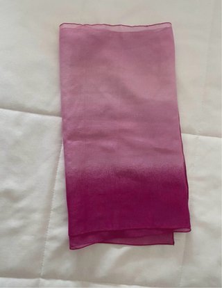 Pañuelo degradado rosa y fucsia