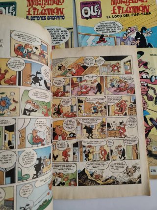 Lote de 4 Mortadelo y Filemón