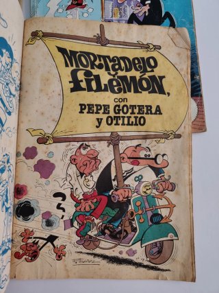 Lote de 4 Mortadelo y Filemón