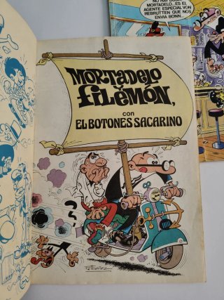 Lote de 4 Mortadelo y Filemón