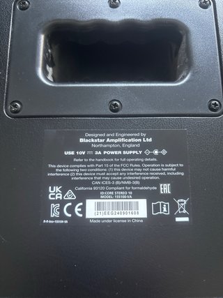 Amplificador Blackstar Stereo 10v3
