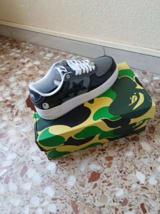 Zapatillas BAPE Negras y Grises