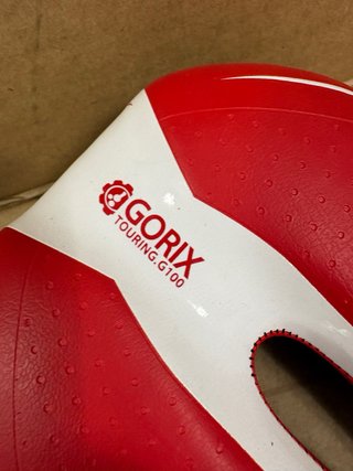 Sillín Gorix Suave 150mm Rojo/Blanco