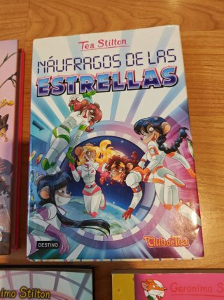 Lote 5 libros Gerónimo Y Tea Stilton