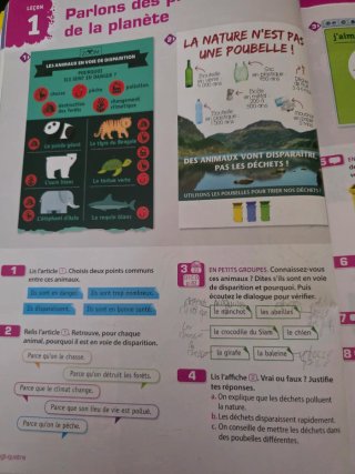 Adomania, français A2.1, 3 ESO. Livre de l'élève