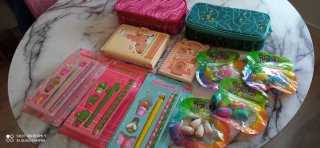 Set de papelería Kawaii Capybara
