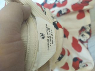 Conjunto Minnie Mouse niña de 6 a 8 años
