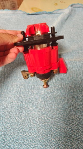 Pinza de freno trasero roja