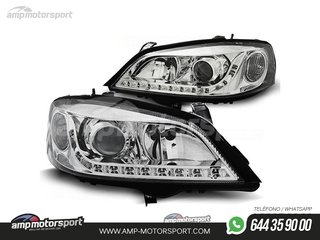 FAROS DELANTEROS LUZ DIURNA LED PARA OPEL ASTRA G