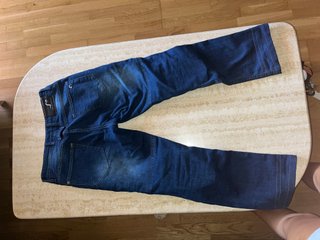 Pantalón vaquero moto mujer