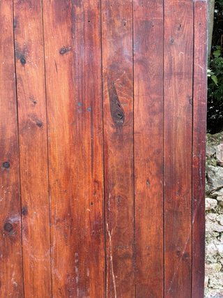 Tablero de madera rústico