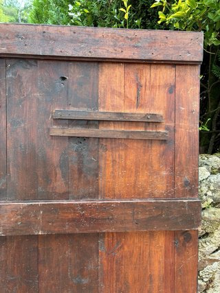 Tablero de madera rústico