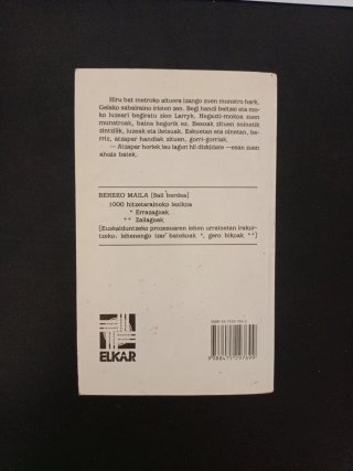 Novelas en Euskera. Nivel A2/B1