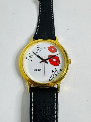 Reloj Orius Kiss Me 1980s