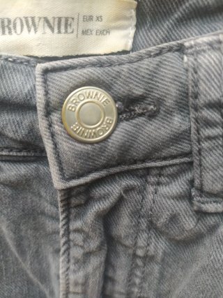 Shorts vaqueros grises Brownie
