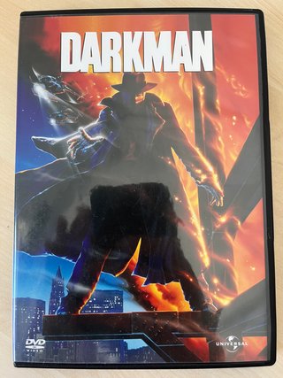 DVD Darkman Pelicula Liam Neeson Sam Raimi 1990