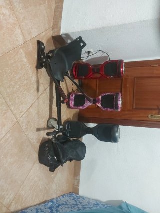 Hoverboard Eléctrico con Asiento y Bolsa