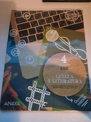 Libro Lengua y Literatura 4º ESO Anaya Trimestre 2