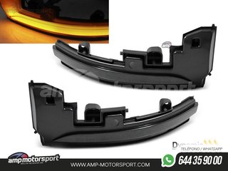 INTERMITENTES DE ESPEJO LED DINÁMICOS PARA RANGE ROVER/EVOQUE/SPORT AHUMADOS