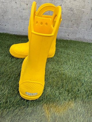 Botas de agua Crocs amarillas talla 36