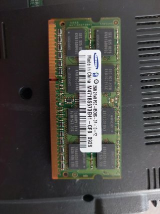 2x Samsung 2GB DDR3 RAM Módulos