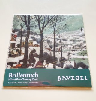 Paño Limpia Gafas, Bruegel - Cazadores en la nieve
