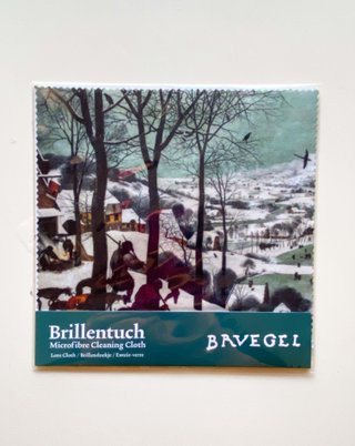 Paño Limpia Gafas, Bruegel - Cazadores en la nieve